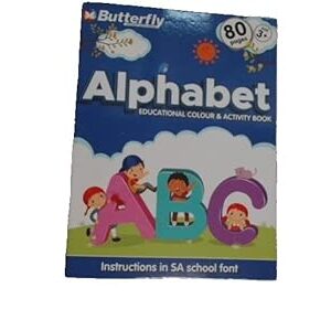 Proficient 80 Pages Alphabet Workbook, Multicolor